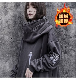 5XL Japanese Streetwear Hoodie Men Harajuku Neck Fish Mouth PulloversSweatshirts Oversized Hip Hop Hoodies Women $37.94 - Hoo...