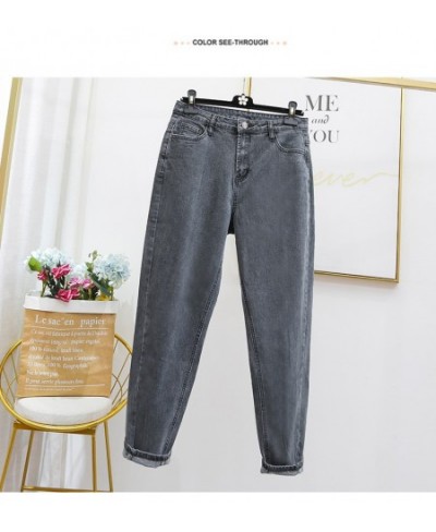 Jeans Woman High Waist Plus Size Zipper Skinny Full Length Denim Pencil Pants 5xl 6xl 7xl 8XL $49.50 - Plus Size Clothes