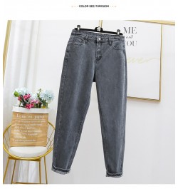 Jeans Woman High Waist Plus Size Zipper Skinny Full Length Denim Pencil Pants 5xl 6xl 7xl 8XL $49.50 - Plus Size Clothes