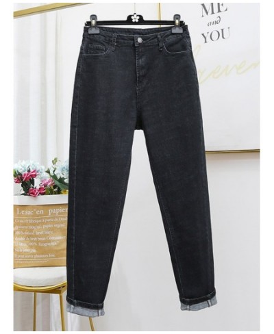 Jeans Woman High Waist Plus Size Zipper Skinny Full Length Denim Pencil Pants 5xl 6xl 7xl 8XL $49.50 - Plus Size Clothes