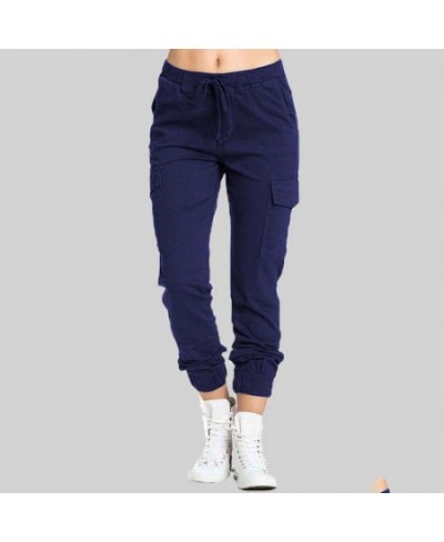 Large Size Cargo Pants Women Casual Jogger Pants Women Sweatpants Ladies Trousers Oversize Joggers Pants For Women 4XL $30.85...