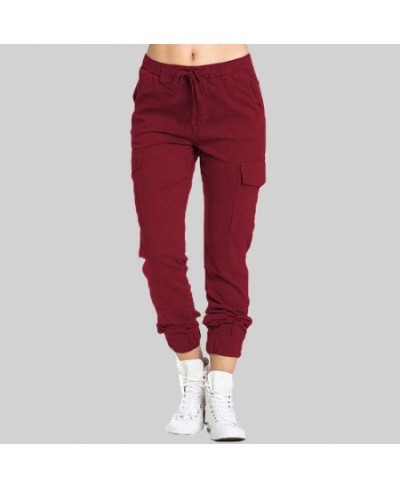 Large Size Cargo Pants Women Casual Jogger Pants Women Sweatpants Ladies Trousers Oversize Joggers Pants For Women 4XL $30.85...