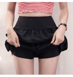 2023 Korean version of the new skirt women's high waist pleated puffy cake skirt anti-glare mini skirt DQ1236 $43.75 - Skirts