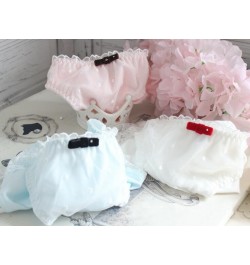 100% Real Photoes 2nd shipping free M L XL Lovely Cute Lolita Kawaii Princess Dots Printing Cotton Chiffon Underwear Brief $1...