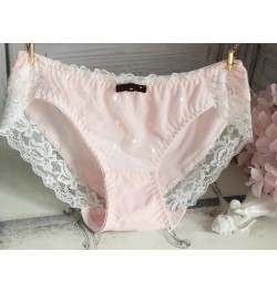 100% Real Photoes 2nd shipping free M L XL Lovely Cute Lolita Kawaii Princess Dots Printing Cotton Chiffon Underwear Brief $1...