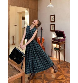 Short Plaid Vest Women's Spring New High-waisted Slimming Half Skirt Suit Design Sense Fashion Set $43.79 - Skirts