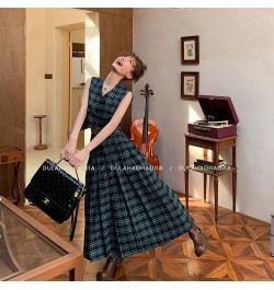 Short Plaid Vest Women's Spring New High-waisted Slimming Half Skirt Suit Design Sense Fashion Set $43.79 - Skirts