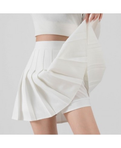 Mini Skirt For Women Extension Black Fashion 2022 Autumn Y2k Korean Style Clothing A Line White Girls Aesthetic Elegant Skirt...