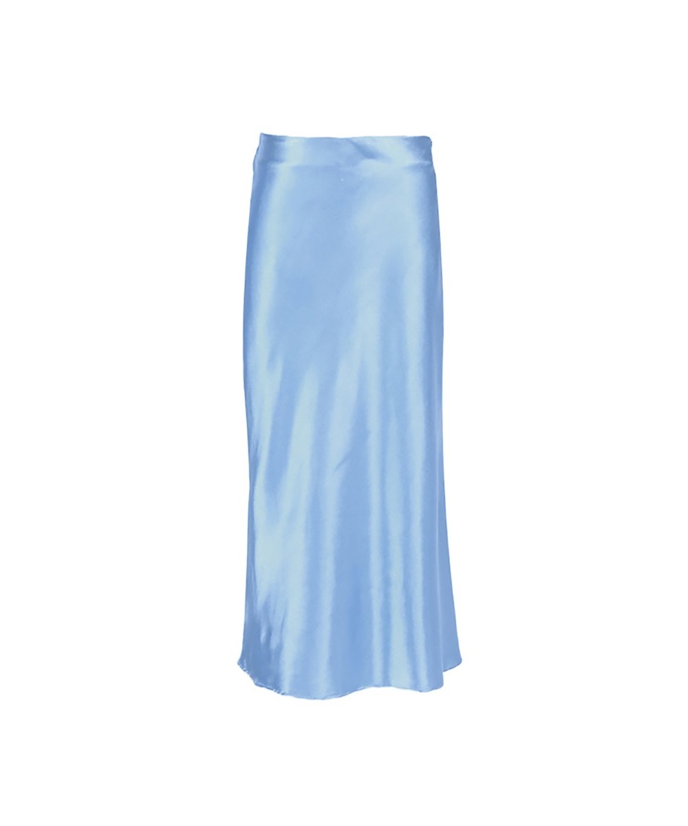 Satin Midi Skirt $29.25 - Skirts