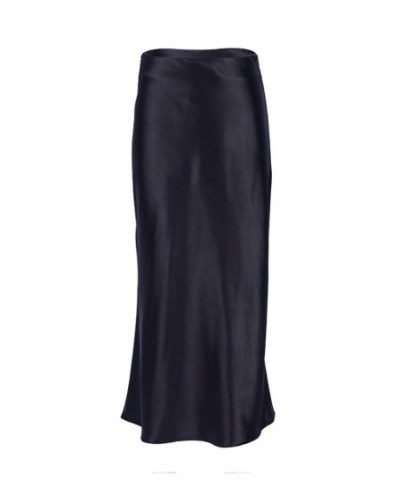 Satin Midi Skirt $29.25 - Skirts