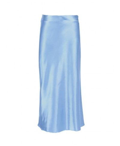 Satin Midi Skirt $29.25 - Skirts