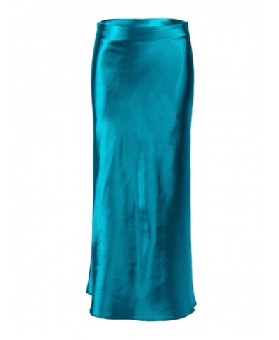 Satin Midi Skirt $29.25 - Skirts