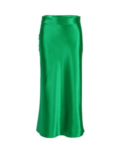 Satin Midi Skirt $29.25 - Skirts