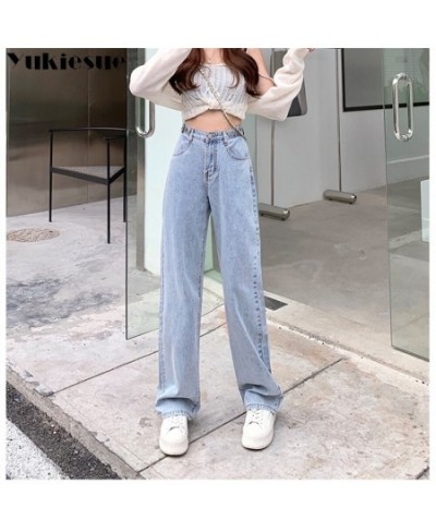 vintage spring 2022 womens fashion high waist Women's Wide leg jeans baggy woman denim long Pants jean mom jeans trousers $41...