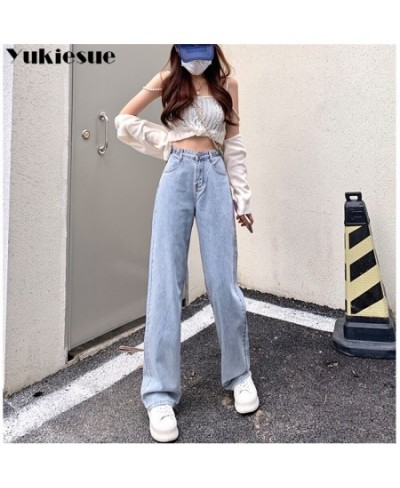 vintage spring 2022 womens fashion high waist Women's Wide leg jeans baggy woman denim long Pants jean mom jeans trousers $41...