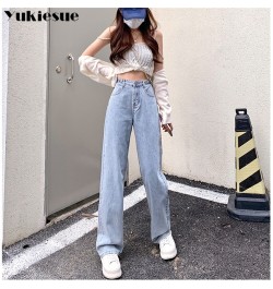 vintage spring 2022 womens fashion high waist Women's Wide leg jeans baggy woman denim long Pants jean mom jeans trousers $41...