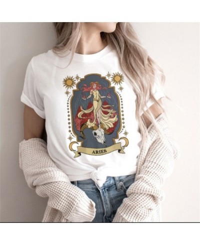 Women Eyes Art Printing Tshirt Fashion 90s Cute Witch Magic Short Sleeve Lady Clothes Tops Tees Print Female Tshirt T-Shirt $...