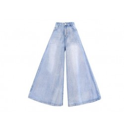 Summer Baggy Jeans Women High Waist Wide Leg Jeans For Women Fashion Denim Pants Loose Straight Denim Culottes $57.08 - Jeans