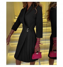 Autumn Shirt Dress Women Vintage Print Long Sleeve Mini Dresses For Women Fashion Turn Down Collar Lace Up Party Dress $52.81...