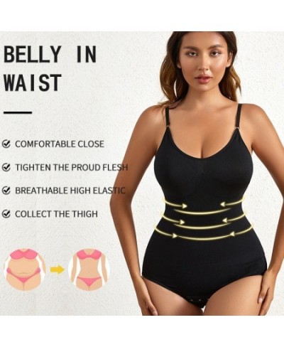 Plus Size 3XL Compression Belly Control Vest Bodysuit Women Body Shaper Shapewear Open-Crotch Slimming Underwear Stretch Cott...