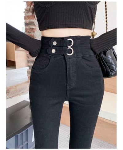 New Women Jeans 2023 Autumn Elastic Pencil Trousers High Waist Ladies Tight Clothing Slim Fit Casual Skinny Denim Pants Women...