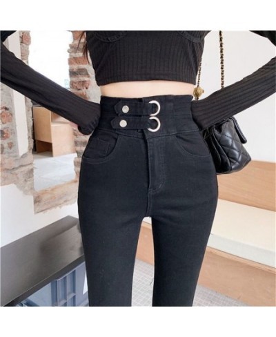 New Women Jeans 2023 Autumn Elastic Pencil Trousers High Waist Ladies Tight Clothing Slim Fit Casual Skinny Denim Pants Women...