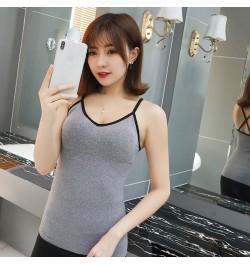 Seamless Tube Top Women Lingerie Vest Fashion Pure Colour Cross Straps Summer Tank Tops One-piece Underwear Camisoles $20.63 ...