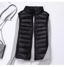 Winter Ultra Light Duck Down Jacket Women Vest Spring Coat Short Puffer Jacket Tank Waistcoat ED231 $36.41 - Jackets & Coats