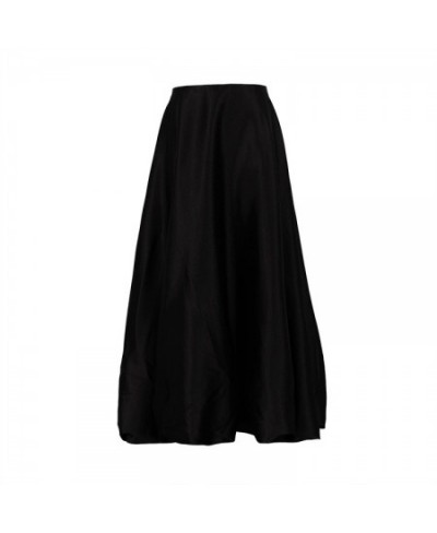 Solid Puffy Skirt for Women High Waist Elegant Loose Pleated Long Skirts Fashion Casual Ladies Party Club Street Wear 2023 Ne...