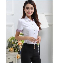 2023 Spring Summer mujer Polo Shirt Women Female long Sleeve Lapel White feminina Casual Shirts Lady Polo femme Brand Clothin...