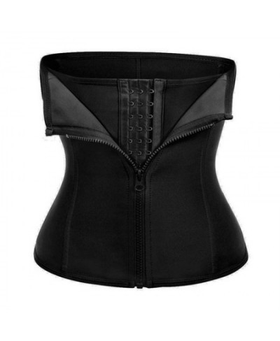 Women Slimming Belt Waist Trainer Body Shaper Corset Weight Loss Shapewear Fajas Neoprene Sweat Belt with Zip and Hook Design...