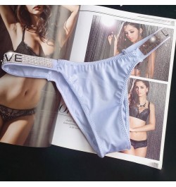 Letter LOVE Secret Rhinestone Panties Women G String Low Rise Underwear Sexy Seamless Fitness Gym Lingerie Thongs Brand Desig...