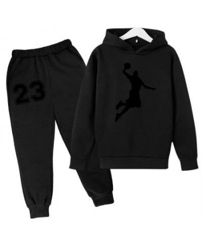 Basketball Hoodie Sports Hoodie Set Spring Autumn Children Hoodie+Pants 2-Piece Set Teen Cute 4-14Y Boys Kids Girls Hoodie $3...