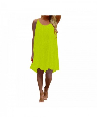 Solid color sleeveless cut out drawstring women's dress drawstring top Beach Resort women's dress платье летнее 2023 $25.16 -...