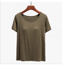New Modal Home Clothes Sleep Tops Short Sleeve Summer Things For Women Sleeping Wear Lingerie Feminina Sleepwear $26.77 - Sle...
