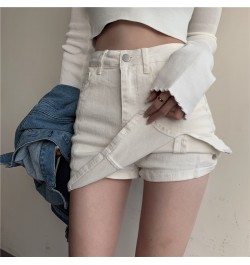 Skirts Women Fashion Solid Design Denim High Waist Students Minimalist Ulzzang Comfort Daily Basic Teens Vintage Elegant Cozy...