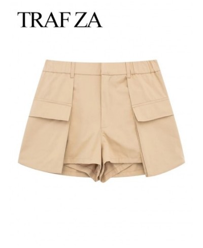 2023 High Waist Mini Skirt Women Fashion with Belt Short Culotte Skirts Women Solid Cargo Mini Short Skirt $40.07 - Skirts