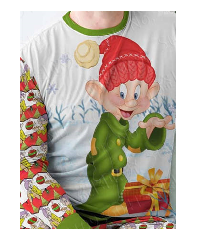 2022 Christmas Seven Dwarfs Grumpy Dopey size 3D print High Quality Ugly Christmas parent-child outfit pajamas suit $52.75 - ...