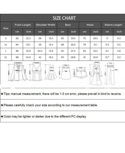 2023 Thin Women's Nightgown Summer Short Section Button Cardigan Casual Sleep Dress Solid Color V-Neck Slim Ladies' Nightgown...