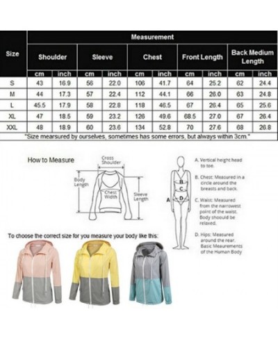 Women Autumn Trench Waterproof Raincoat Outdoor Rain Windbreaker Long Sleeve Lady Outwears Casual Top Female Streetwear $29.0...