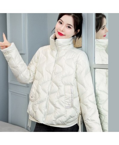 2022 Women Winter Jacket Coats Thick Down Cotton Padded Overcoat Female Parka Korean Glossy Short Coat Woman Windbreaker $47....