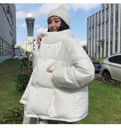 Oversized Winter Jacket Women Harajuku Warm Cotton-Padded Parkas Women Solid Casual Korean Down Cotton Jackets Female Outerwe...