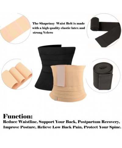 Waist Trainer for Women Snatch Me Up Bandage Wrap Lumbar Waist Support Belt Adjustable Belly Waist Wrap for Women General $22...