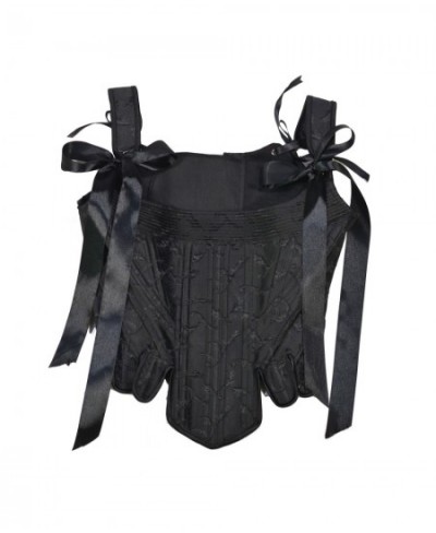 New Sexy Women Tube Tops Cropped Tank Cute Solid Color Bow Tie Strap Bustier Sleeveless Criss Cross Lace-Up Corset Vest $102....