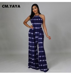 2022 Summer Tie Dye Women's Set for Elegant Beach Irregular Crop Tops Wide Leg Straight Pants Matching Two 2 Piece Set $43.11...