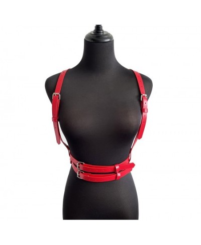 New Summer Pu Leather Women's Adjustable Belt Underwear Sexy Bondage Lingerie Gothic Suspenders Straps Rock Carnival Costume ...