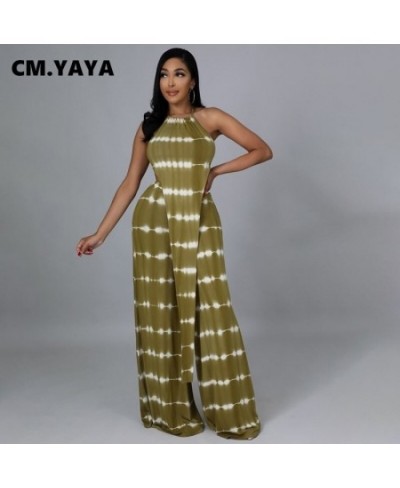 2022 Summer Tie Dye Women's Set for Elegant Beach Irregular Crop Tops Wide Leg Straight Pants Matching Two 2 Piece Set $43.11...