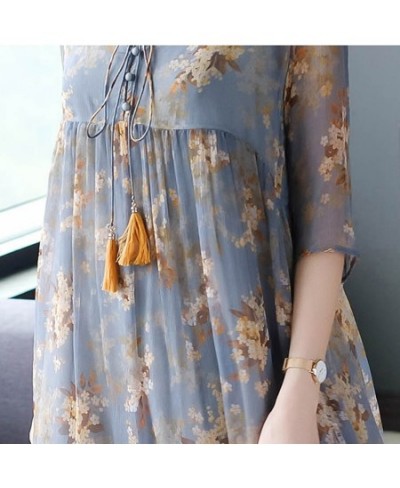 2023 Spring Summer Natural Silk Two Piece Midi Dress Vintage Vacation Print Runway Dress Elegant Women Bodycon Party Vestidos...