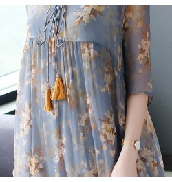 2023 Spring Summer Natural Silk Two Piece Midi Dress Vintage Vacation Print Runway Dress Elegant Women Bodycon Party Vestidos...