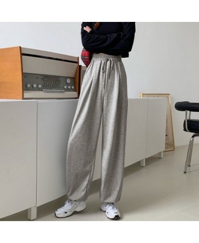 2022 Sweatpants for Women Fashion Autumn New Baggy Loose Sports Pants Balck Trousers Female Joggers Streetwear Y2k Street $26...